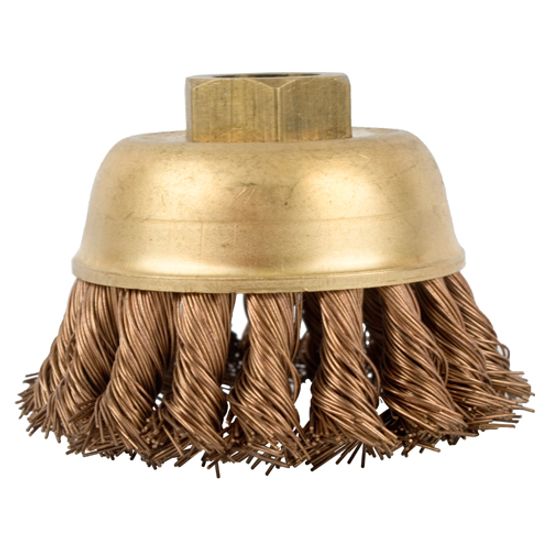 Wire Cup Brush N/spark Twisted 80mmxm14 Bulk